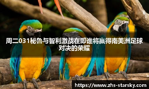 周二031秘鲁与智利激战在即谁将赢得南美洲足球对决的荣耀