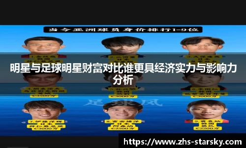 明星与足球明星财富对比谁更具经济实力与影响力分析